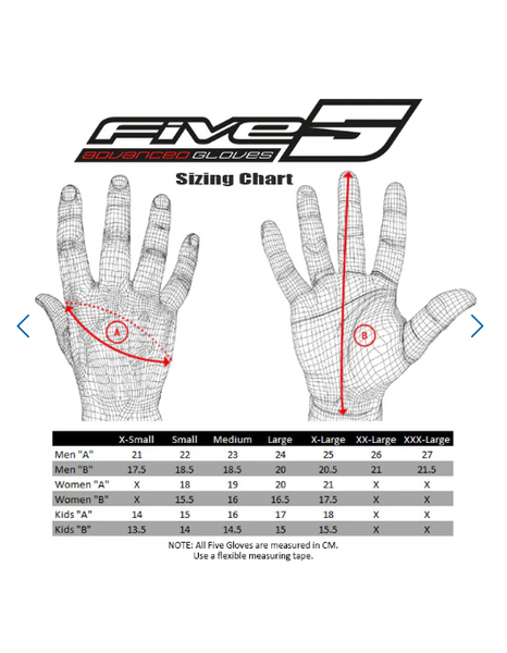 FIVE WFX3 EVO WP Gloves (XS - 3XL)