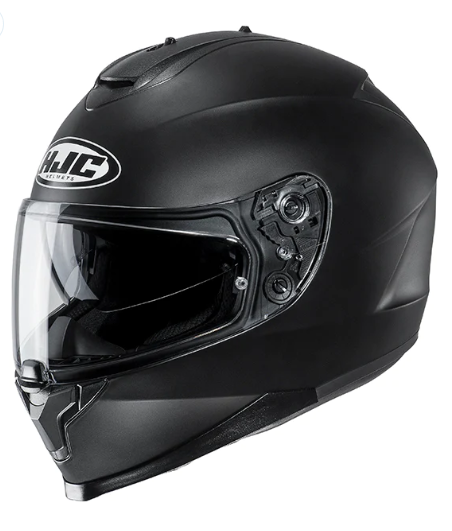 HJC C70 Helmet - Rubber Black (XS - XL)